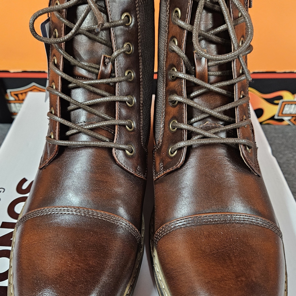 Sonoma Dark Brown Men's Leather Boots